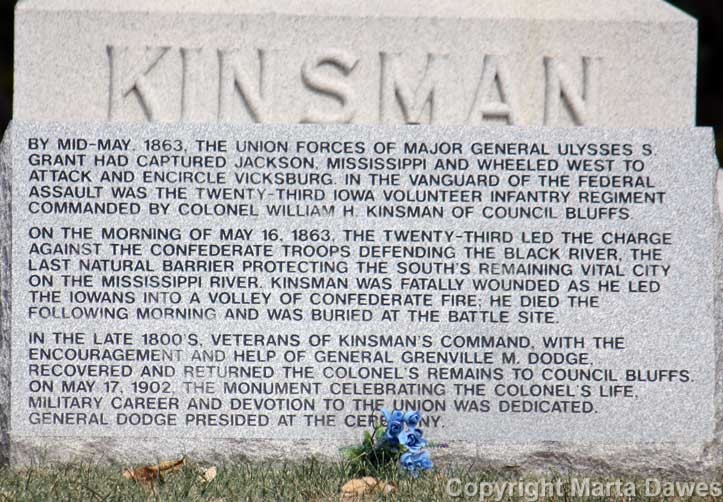 Kinsman Inscription