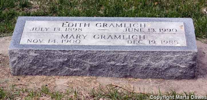 Edith and Mary Gramlich