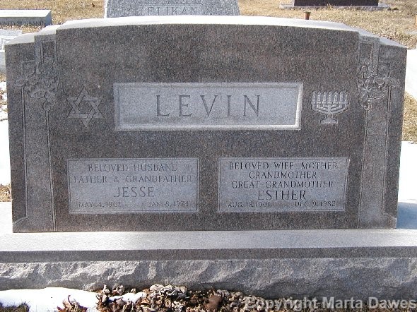Jesse and Esther Levin