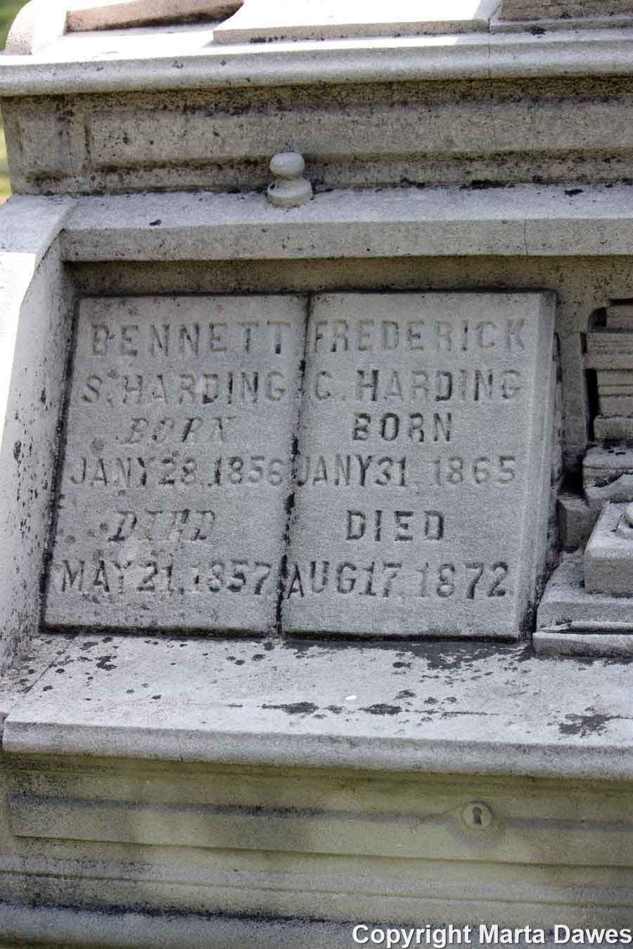 Frederick and Bennett Harding 